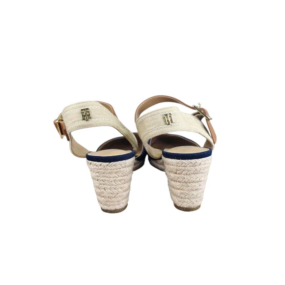 Tommy Hilfiger Nilsa Classic Close Toe Wedge Sandal Size 7.5 - Picture 4 of 7